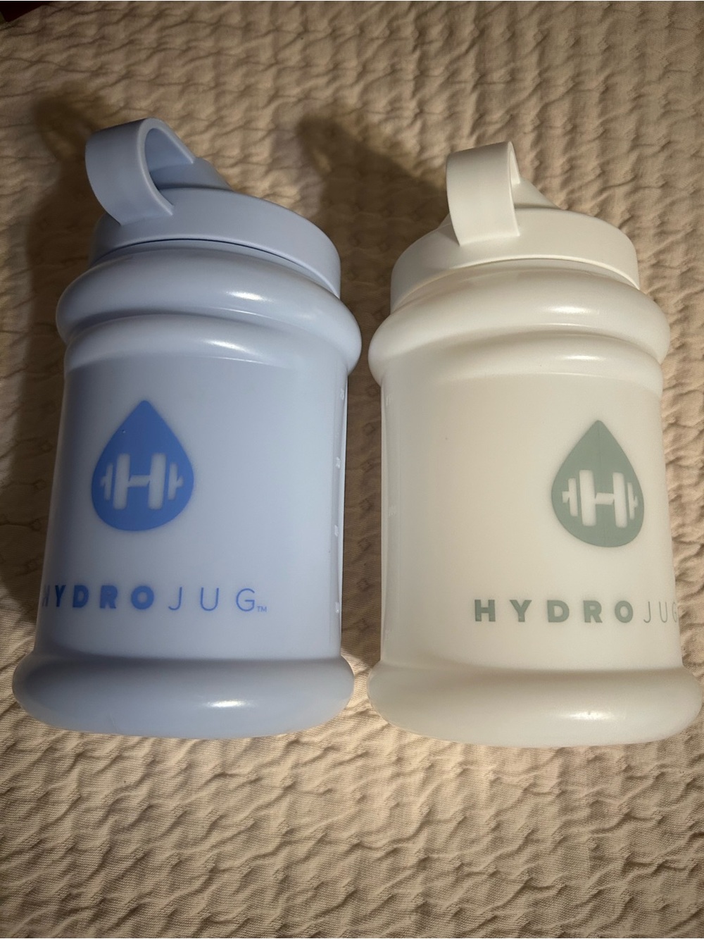 HydroJug Mini 32oz Jug- Blue and White